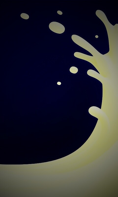 Молочная волна обои