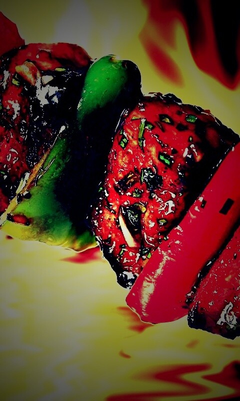 Сочный шашлычок обои