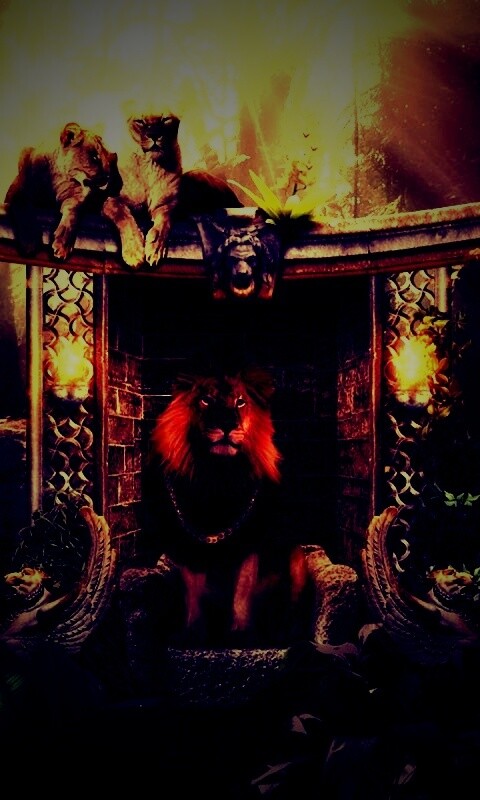 Царь зверей обои