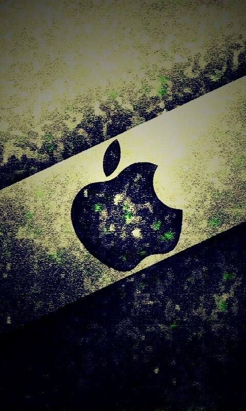 Камуфляжный логотип Эпл обои