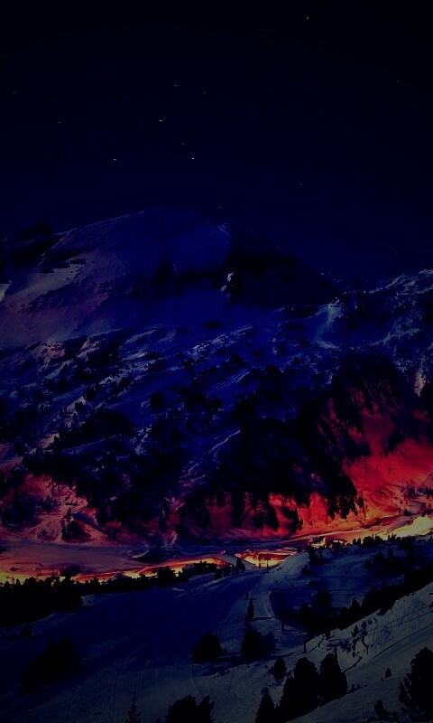 Горнолыжный курорт обои