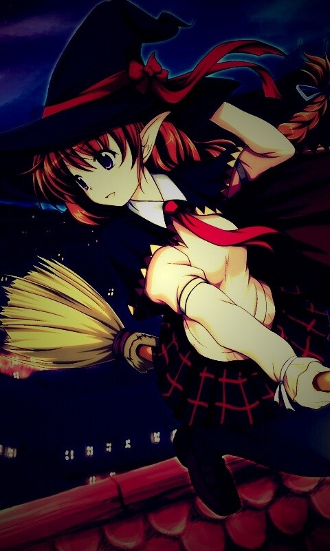 Эльфийская ведьмочка обои