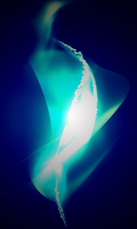 Светящаяся вертикальная волна обои