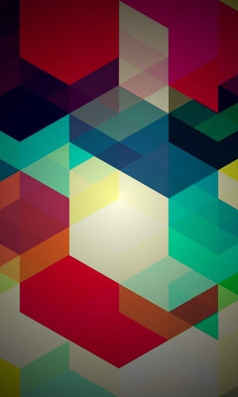 Разноцветные параллелограммы обои