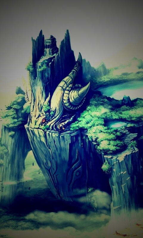 Храм на живой скале обои