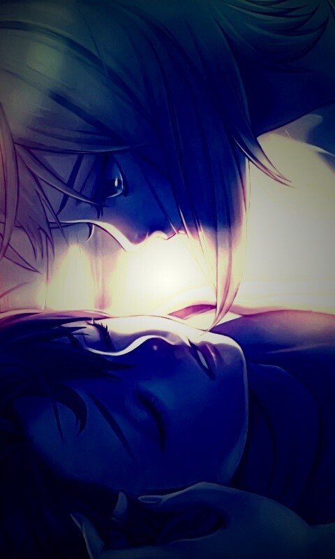 За секунду до поцелуя обои