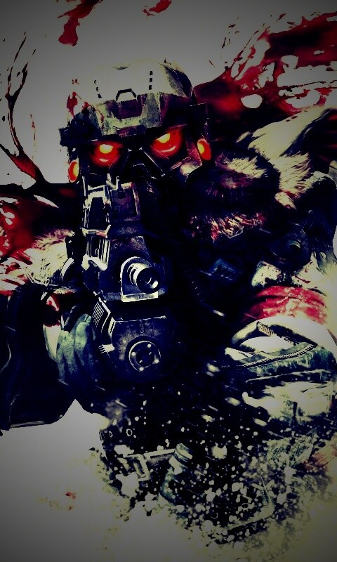 Боец в зимней форме обои