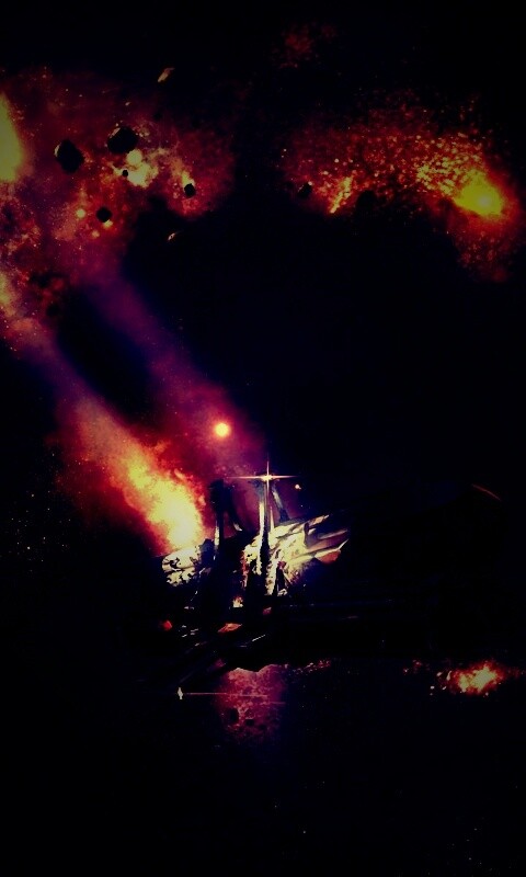 В космических глубинах обои