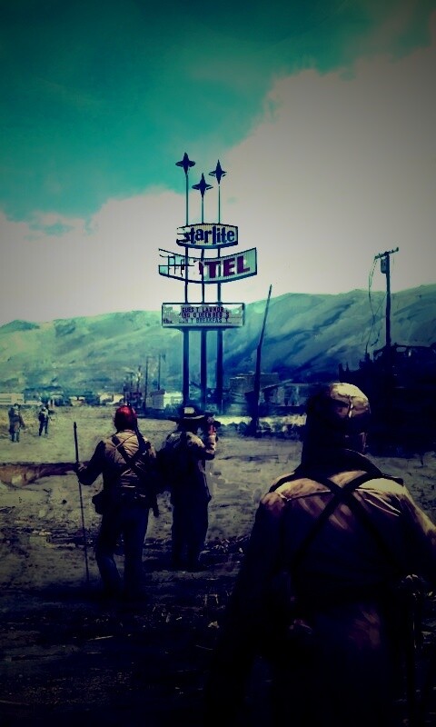 Постапокалиптический вид обои