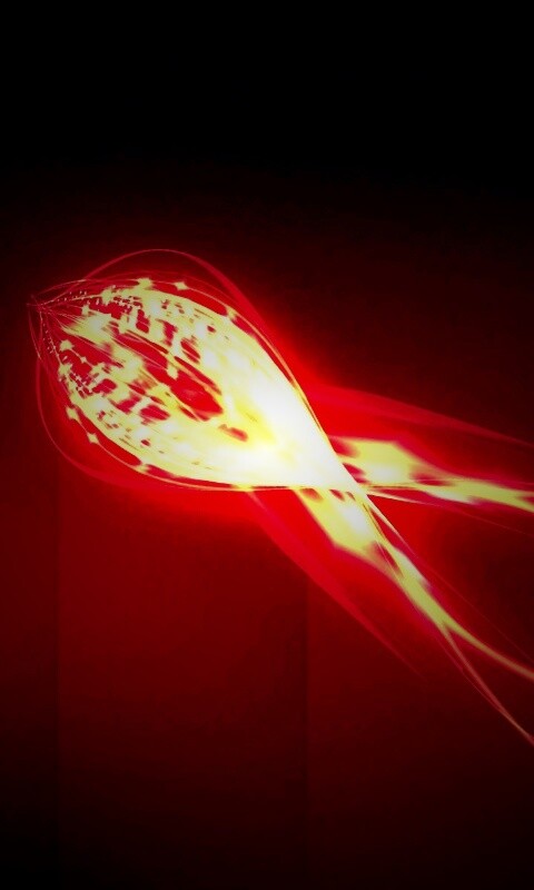 Сгусток красных линий обои