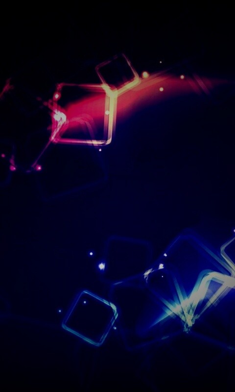 Светящаяся геометрия обои