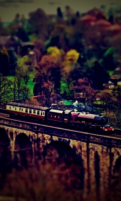 Паровой поезд обои