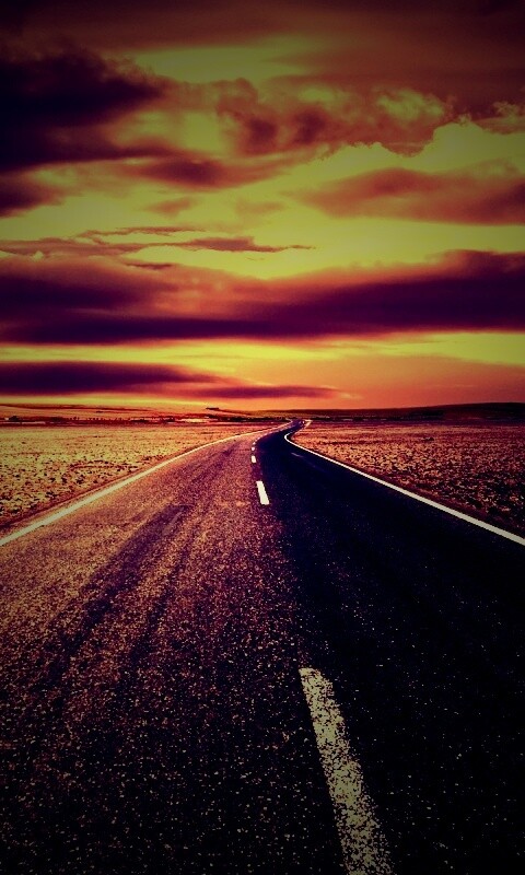 Дорого к горизонту обои