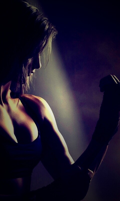 Спортивная девушка обои