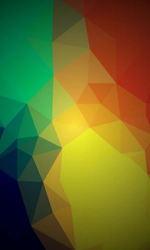 Фон с разноцветными треугольниками обои