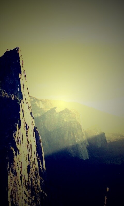 Горный пейзаж обои