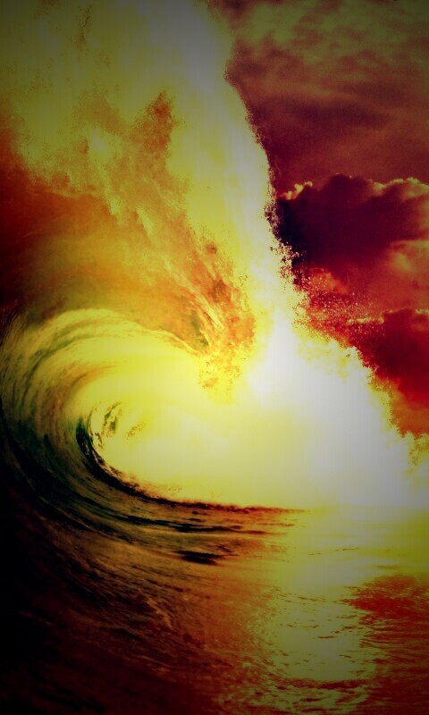 Цунами обои