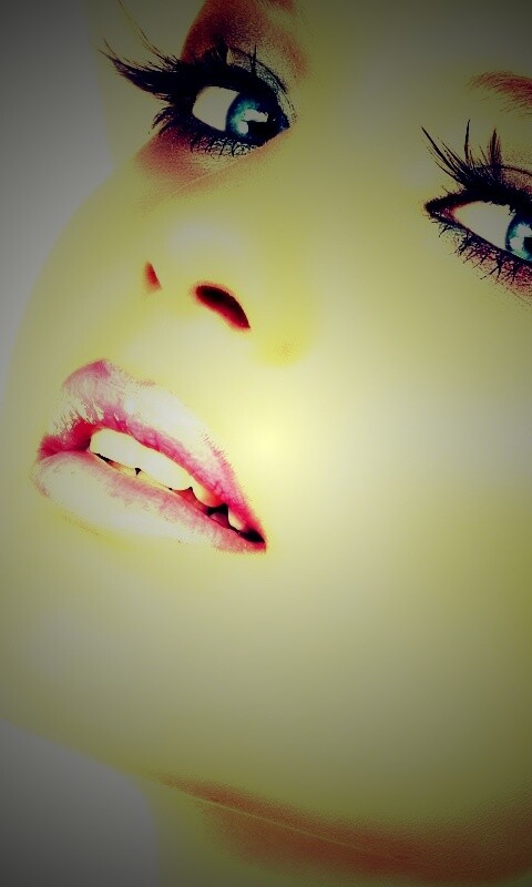 Красивое лицо обои