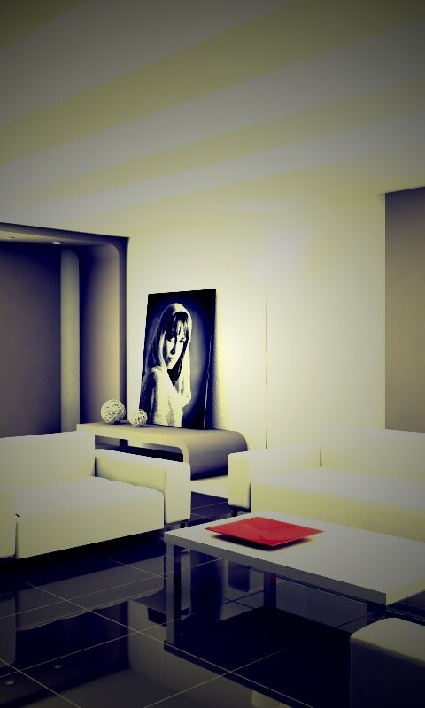 Белая гостинная обои