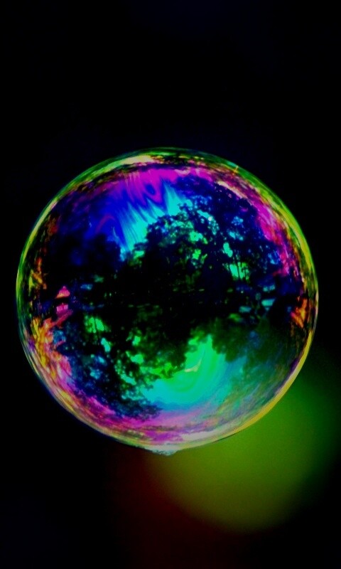 Мыльный пузырь обои