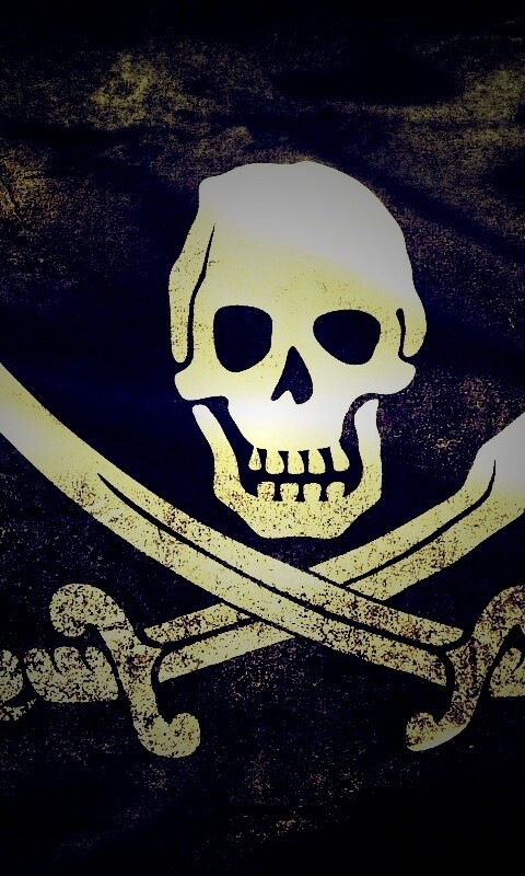 Пиратский флаг обои
