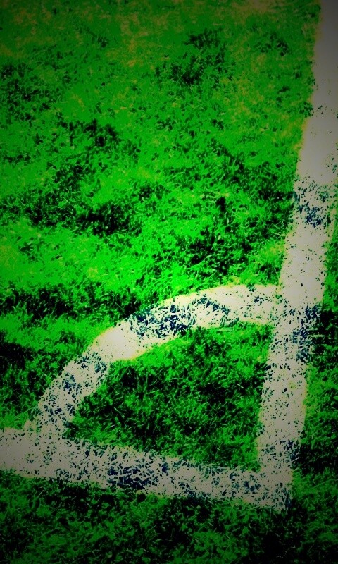 Угол футбольного поля обои