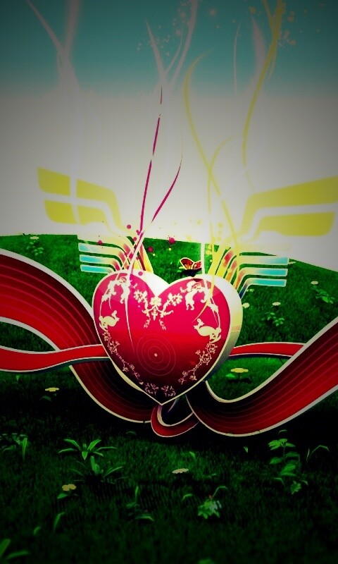 Валентинка обои