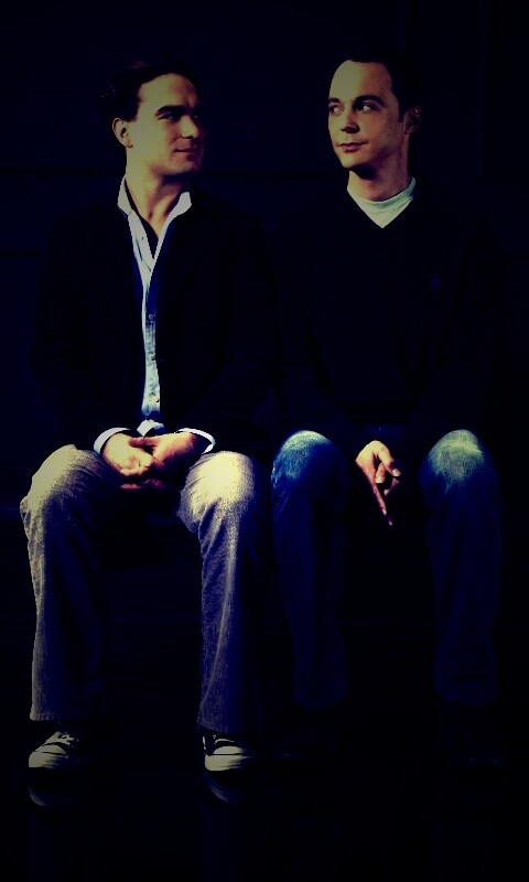 Шелдон Купер и Леонард Хофстедер обои