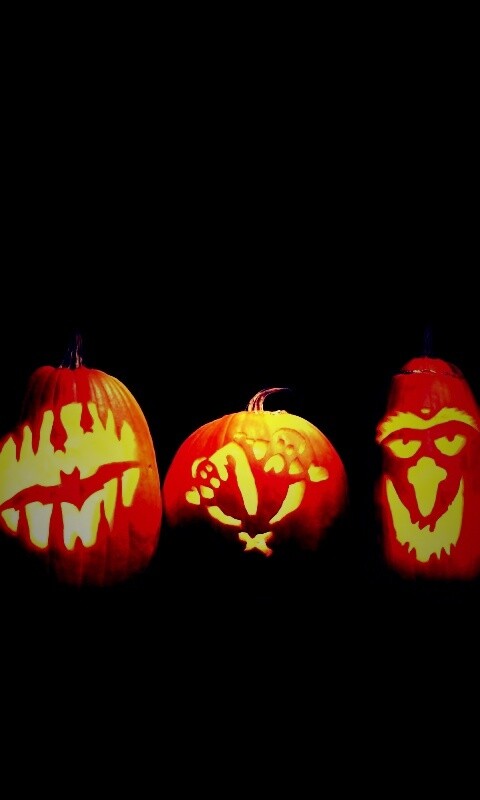 Тыквы на Хэллоуин обои