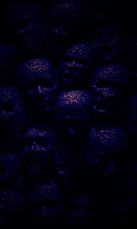 Кричащие головы обои