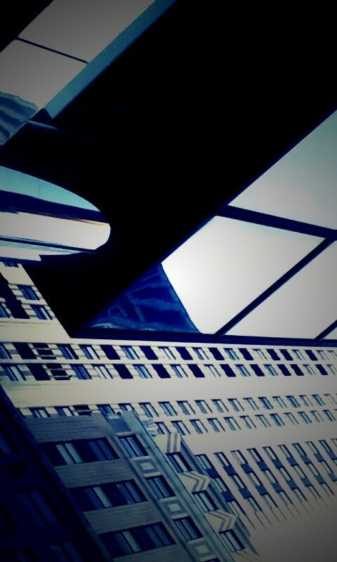 Взгляд вверх обои