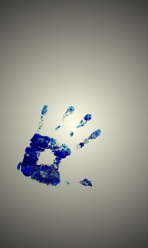 Отпечаток руки обои