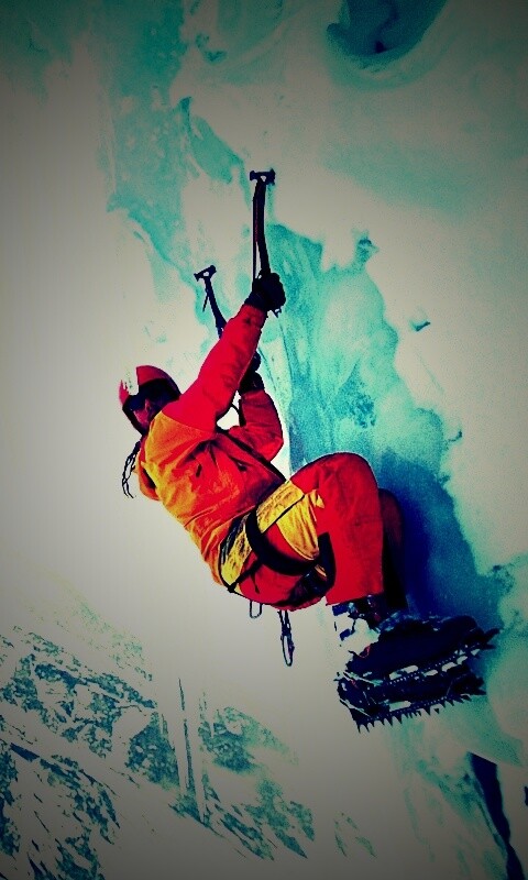 Альпинист обои