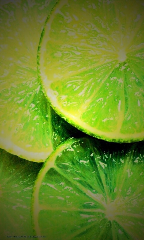 Зеленый лайм обои