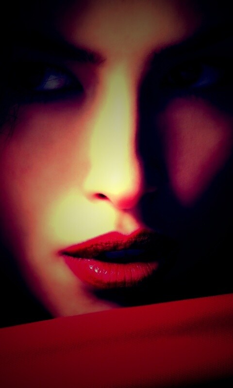 Женский взгляд обои