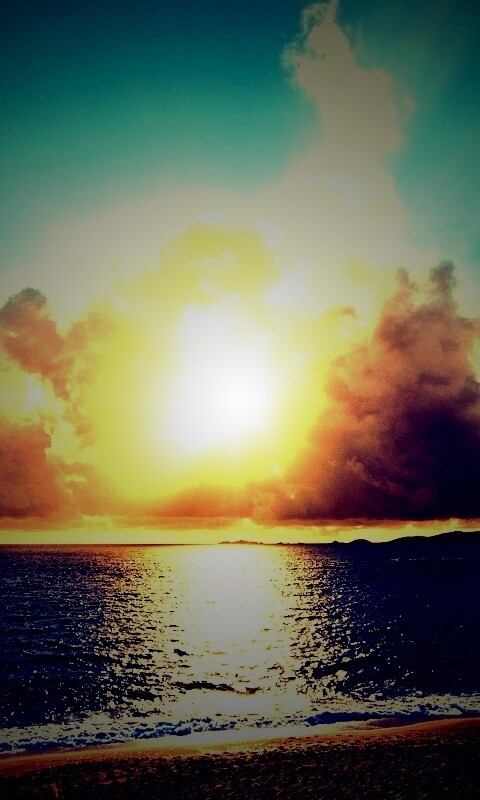 Солнечный пляж обои