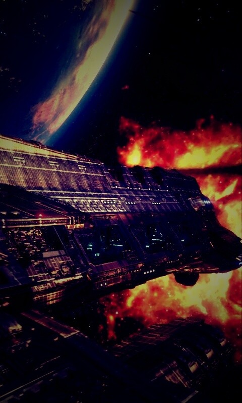 Космический корабль обои