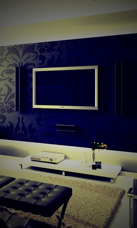 Современная комната обои