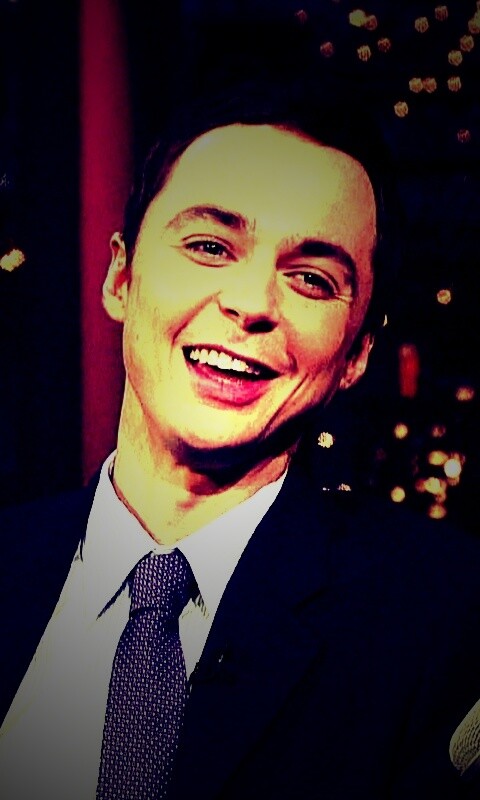 Джим Парсонс на вечернем шоу обои