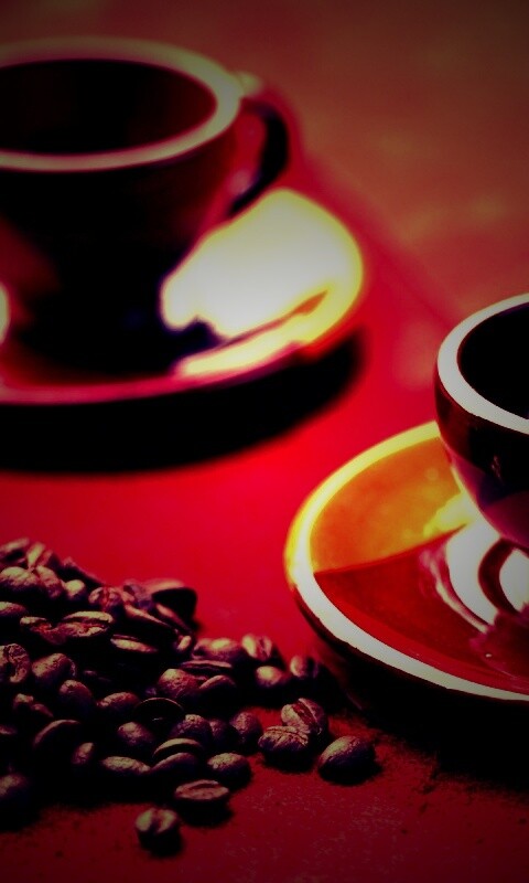 Кофейные чашки обои