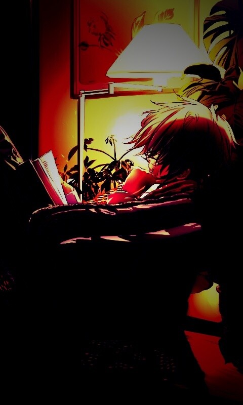 Парень с книжкой обои