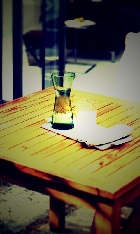 Фужер с водой обои