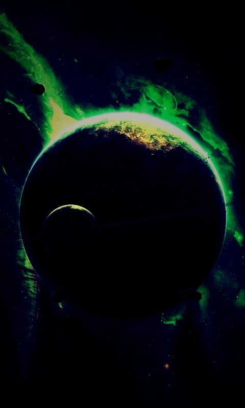 Неизвестная планета обои