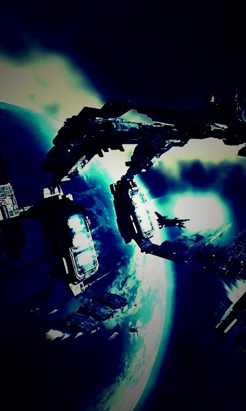 Космический корабль обои