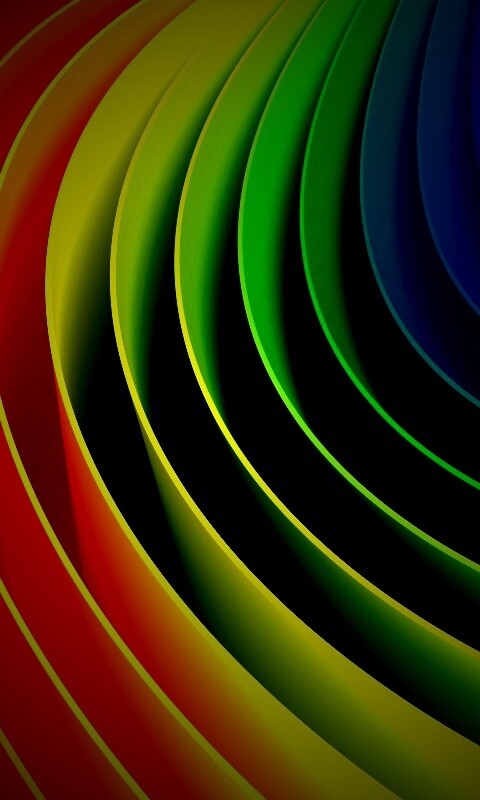 Радуга может быть такой обои