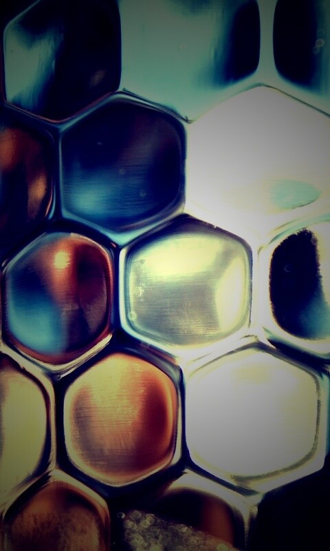 Блестящие ячейки обои