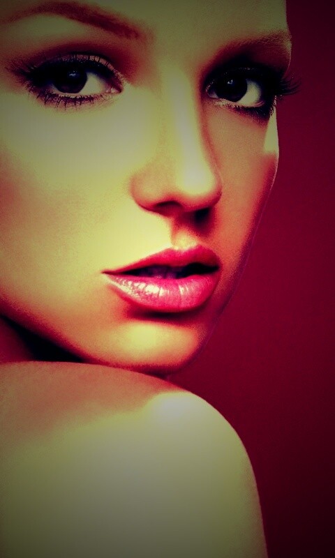 Лицо Бритни обои