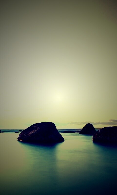 Небо и вода обои