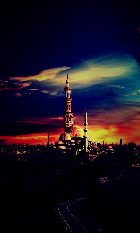 Город минаретов обои