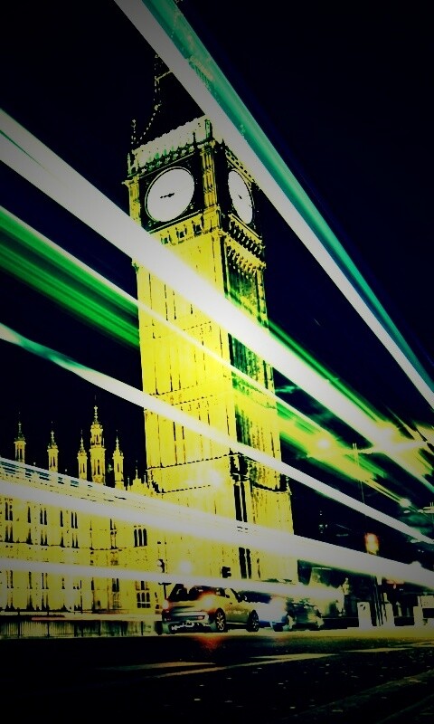 Лондон на скорости обои